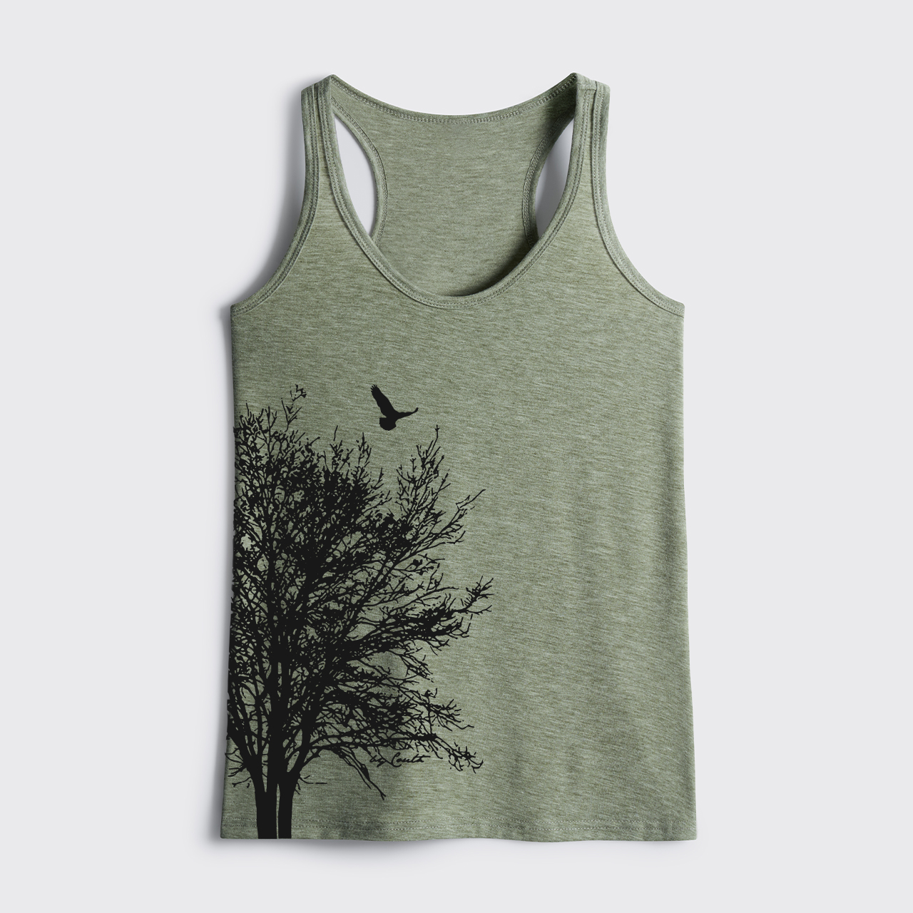 Nature Tree And Bird Classic Tanks