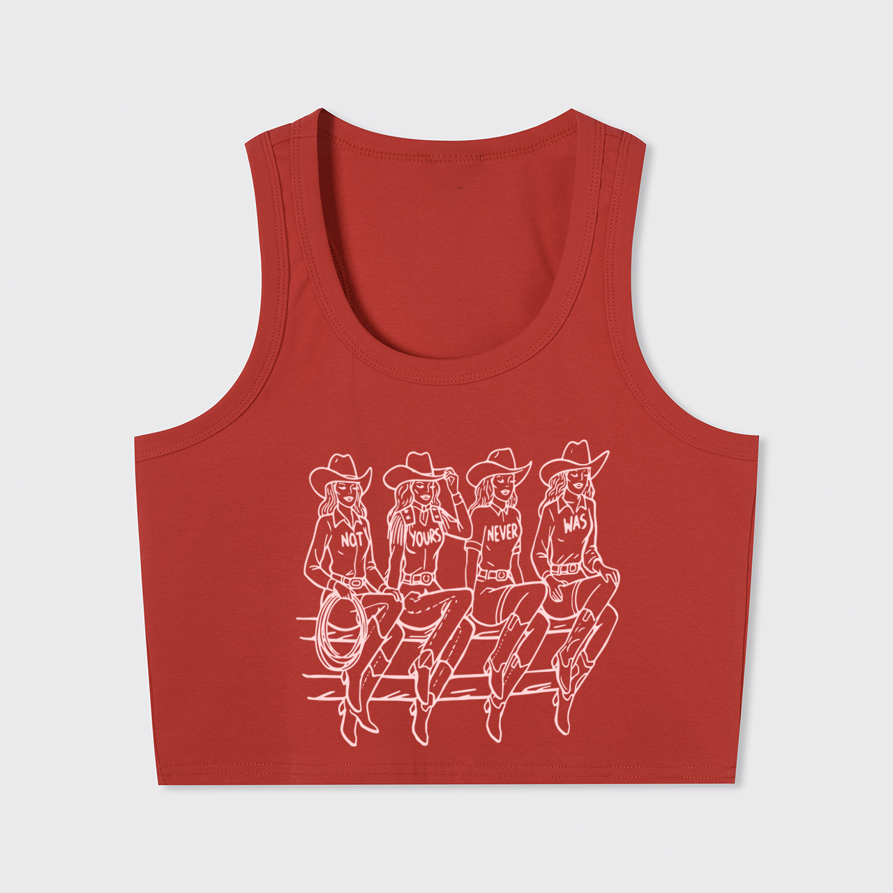 Not Yours Cowgirl Tank Top