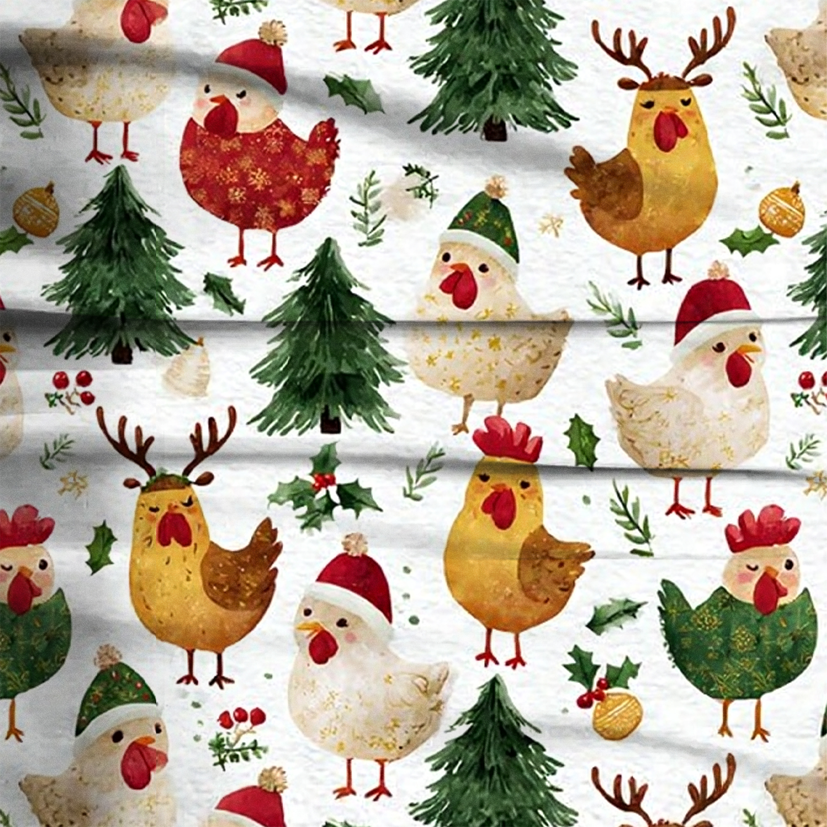 Christmas Cheer Chicken Pajama Pants