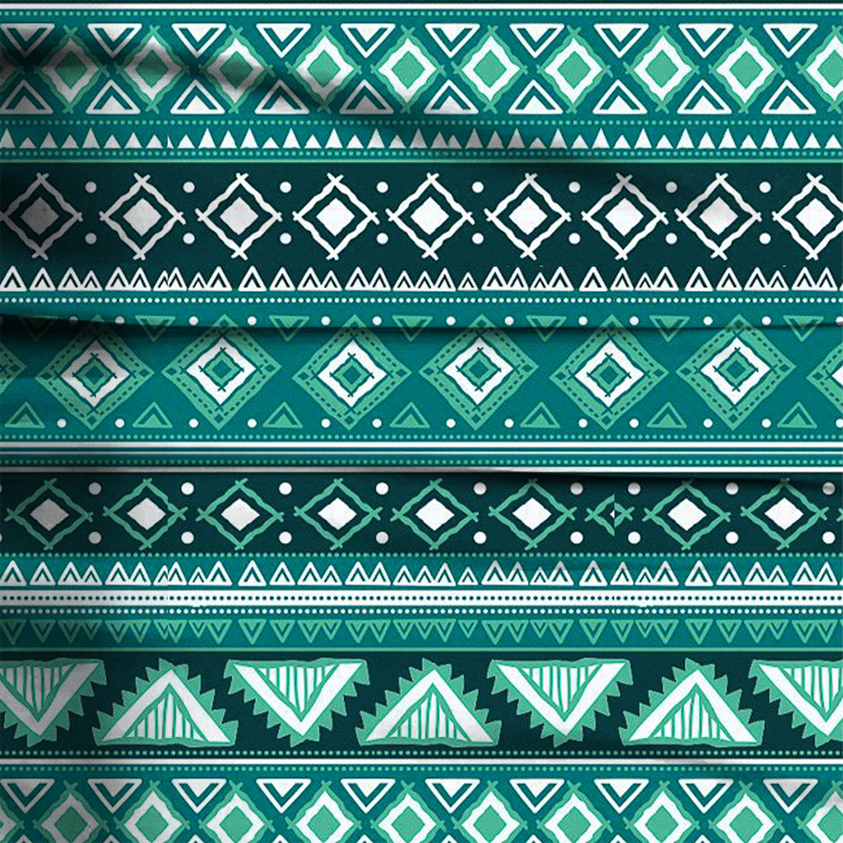 Light Green Aztec Pajama Pants