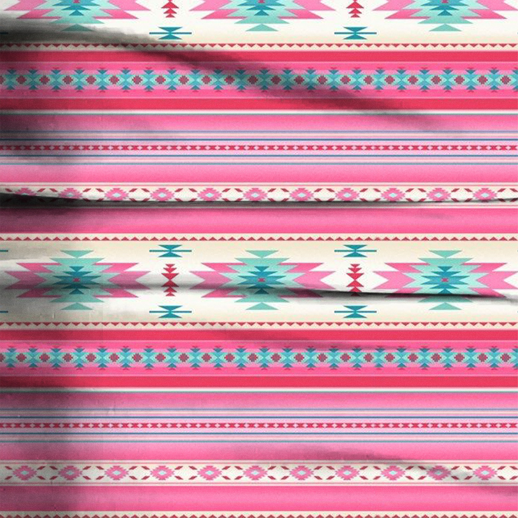 Pink Aztec Pajama Pants