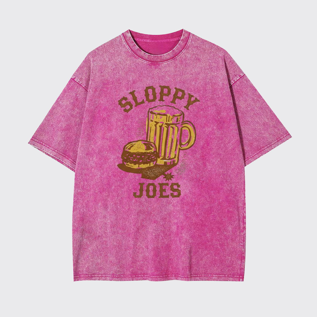 Sloppy Joes And Beer Garment-dye Tees