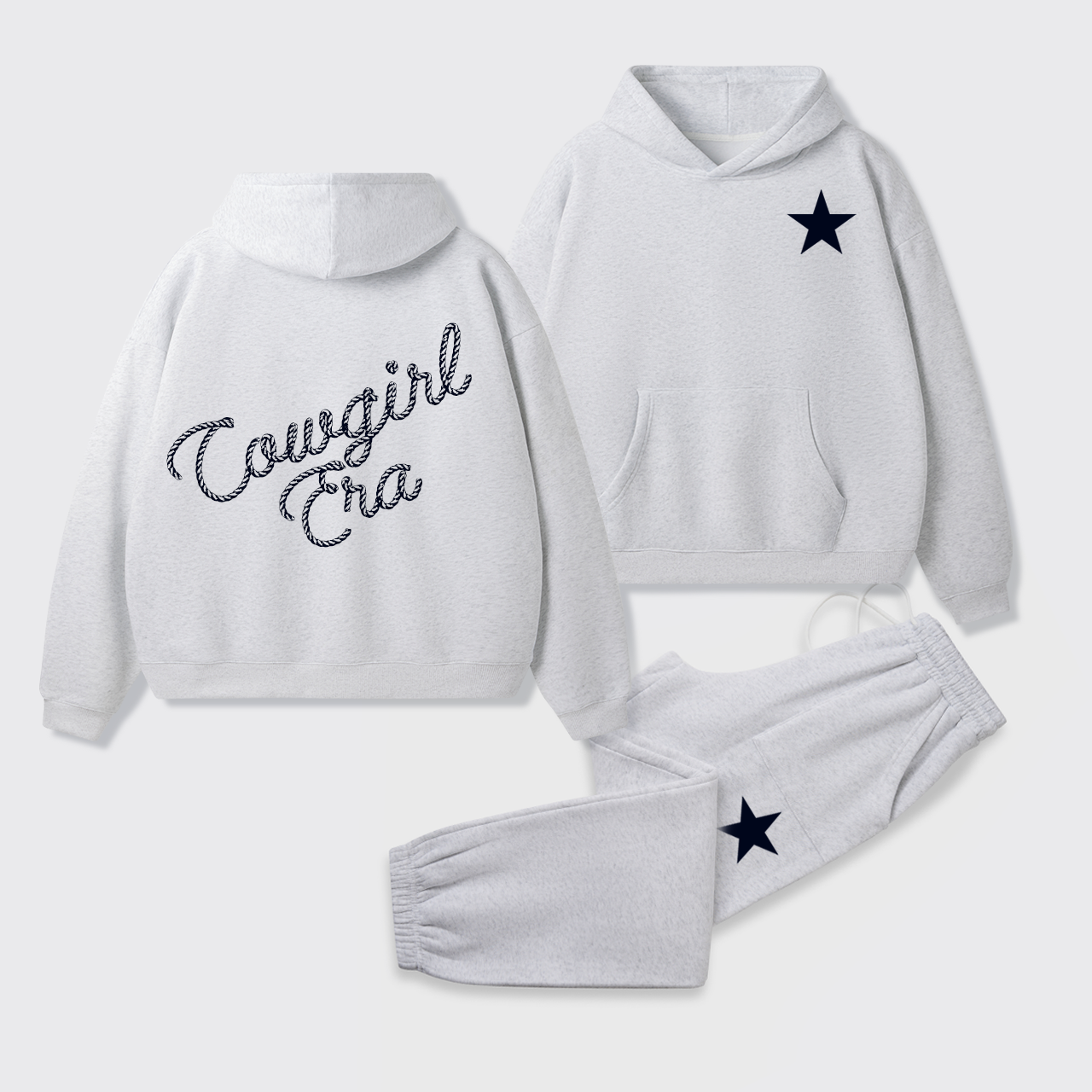 Cowgirl Era Hoodie Set