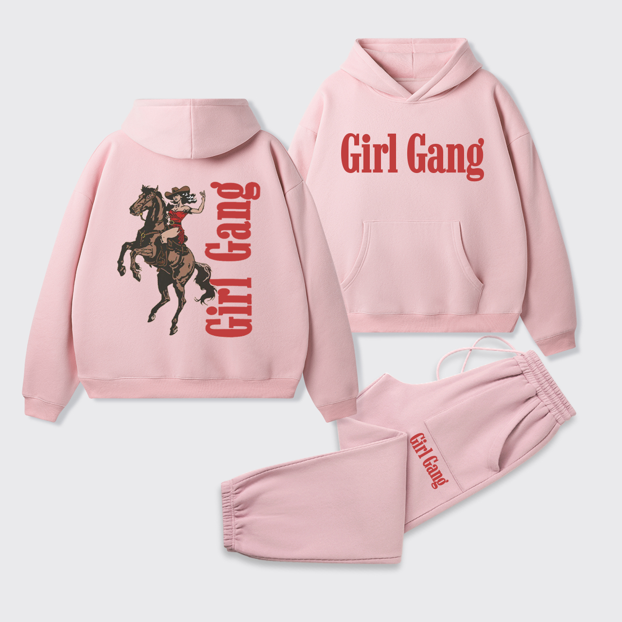 Cowgirl Rodeo Hoodie Set