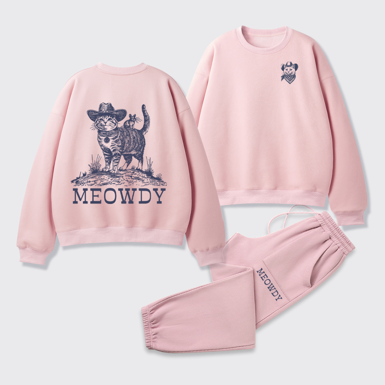 I'll Take Care Of You Fleece Sweatshirt Set
