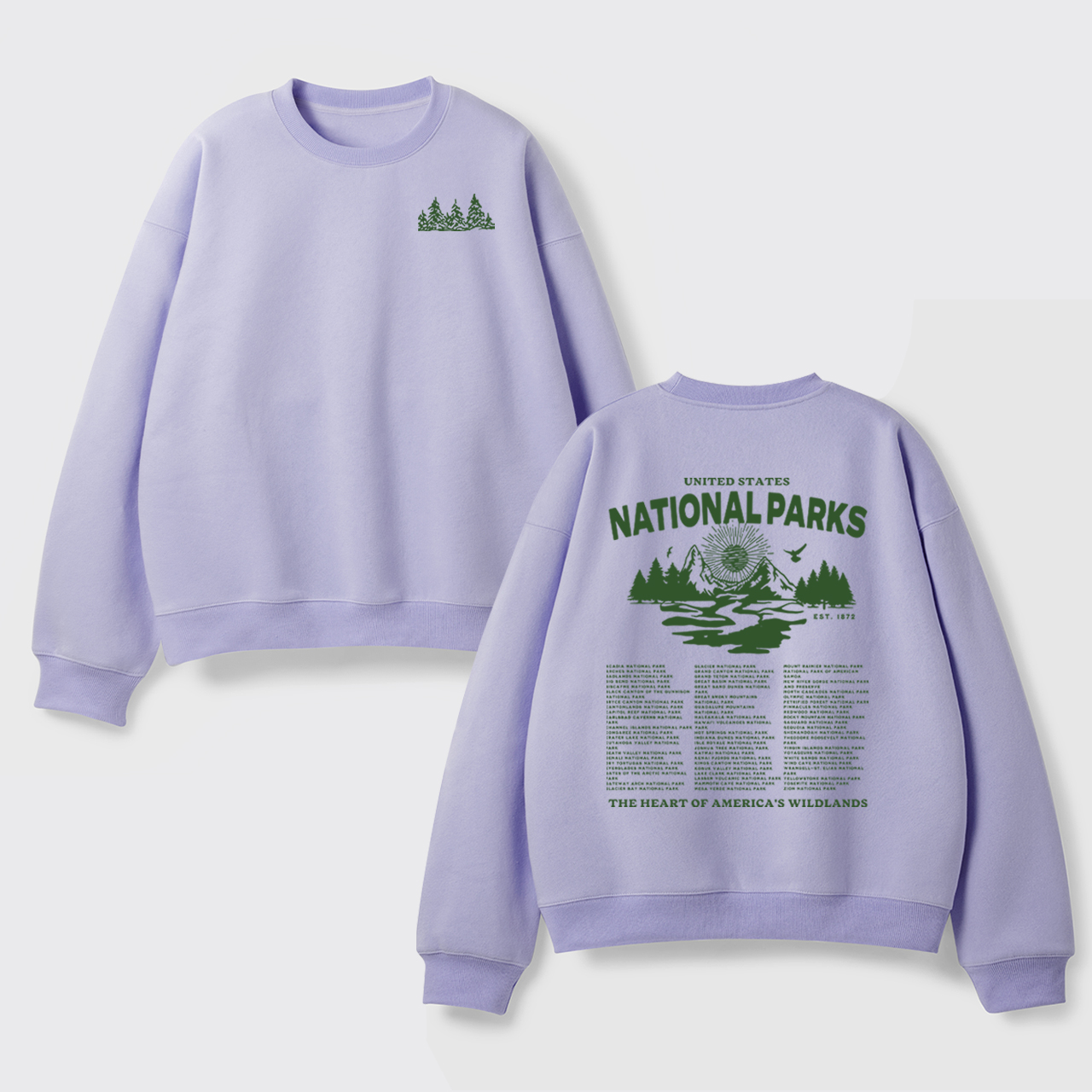 Protect Our National Parks Fleece Sweatshirt
