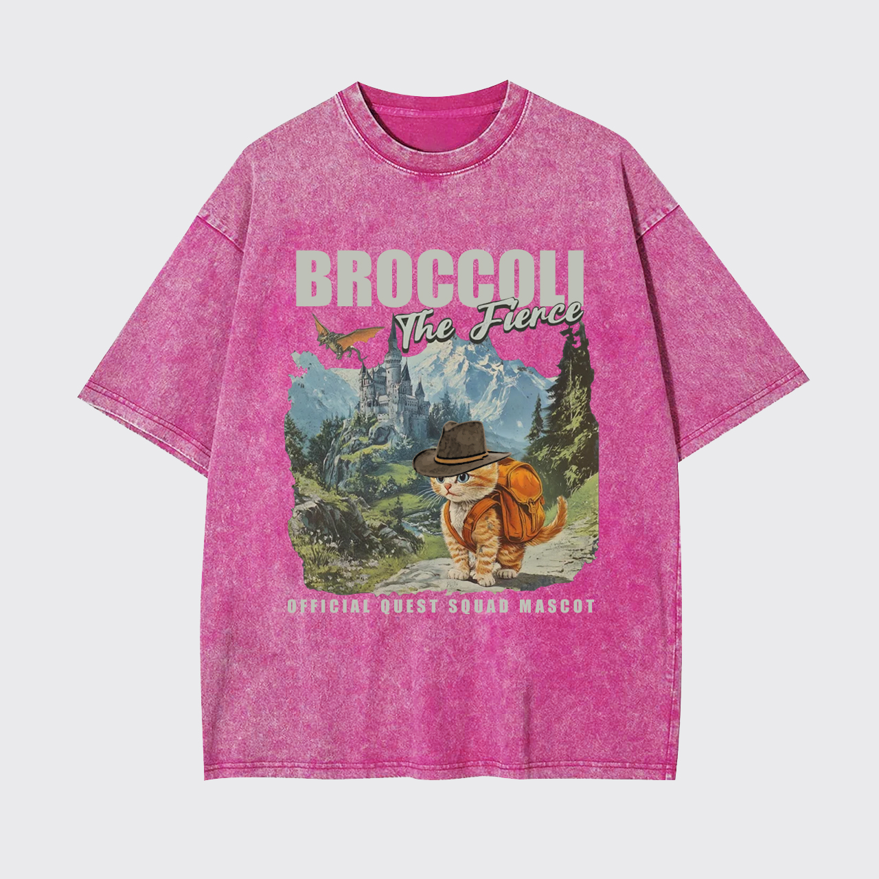 The Adventures of Cowboy Cat Garment-dye Tees