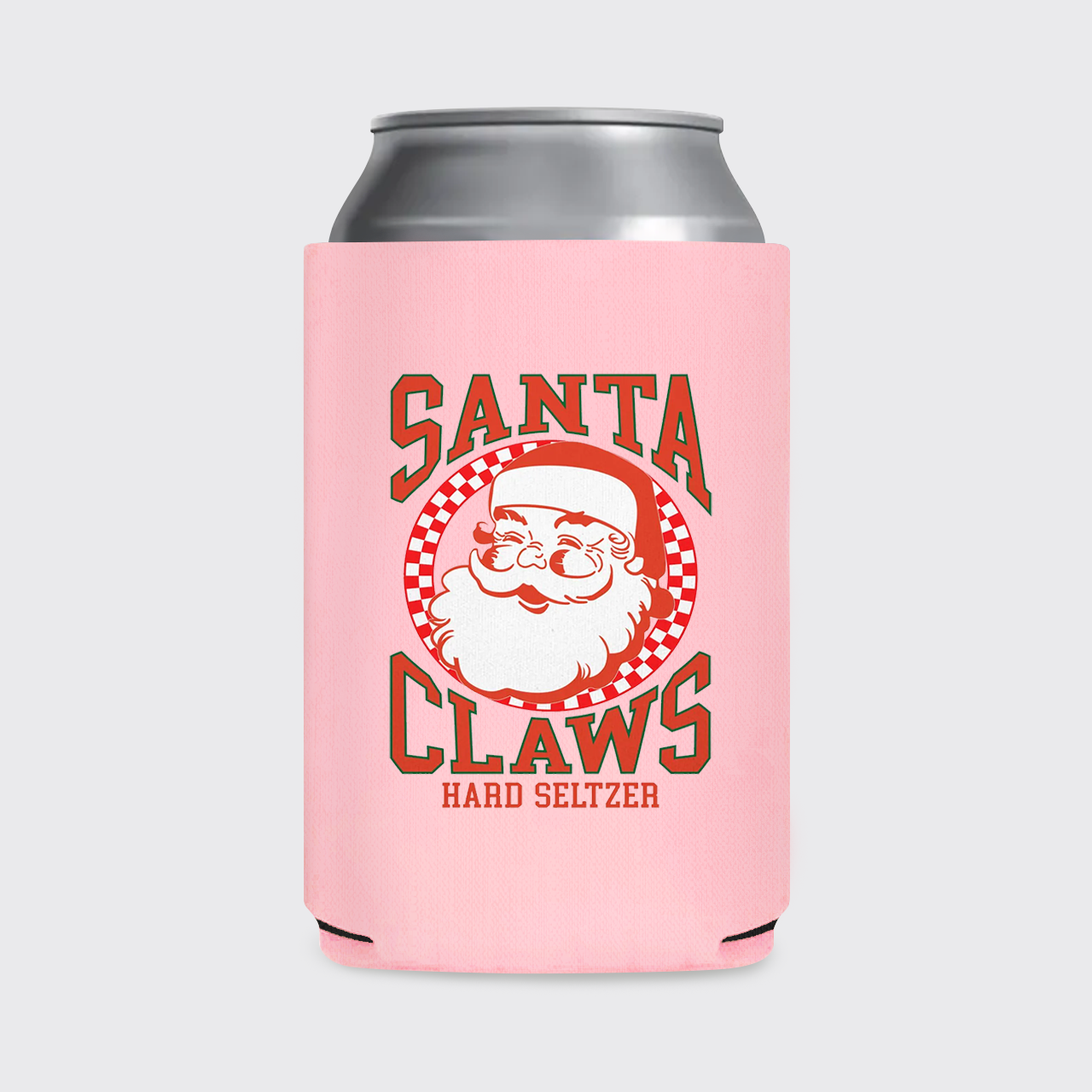 Santa Claws Christmas Koozie