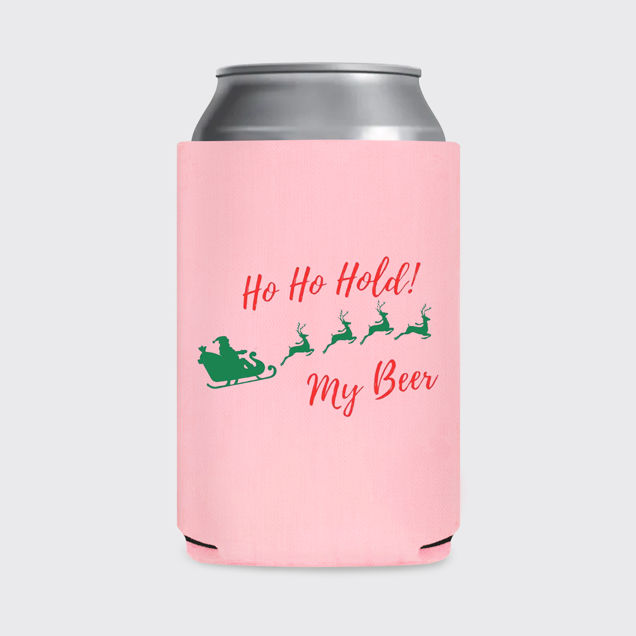 Hold My Beer Christmas Koozie