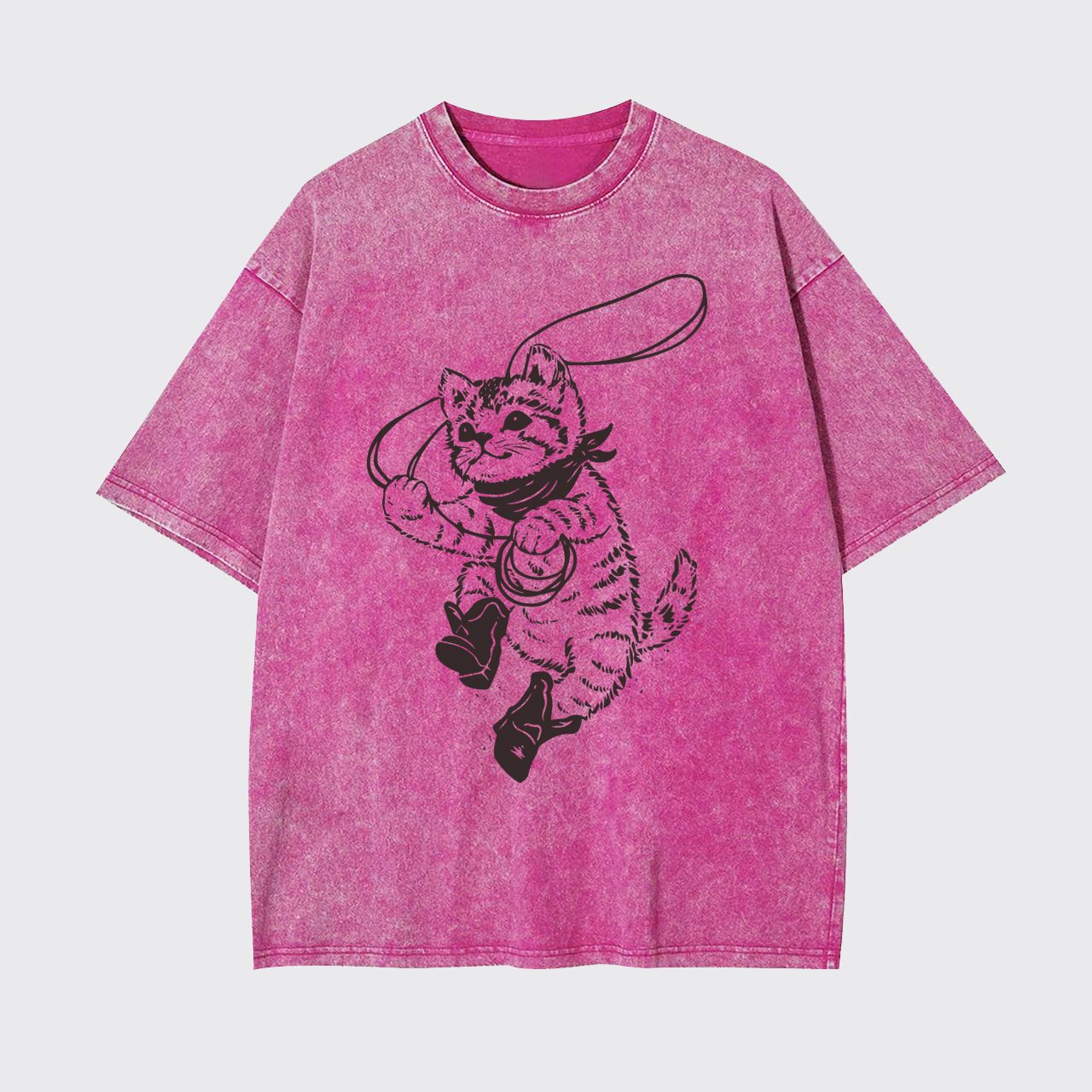 Wild West Kitty Garment-dye Tees