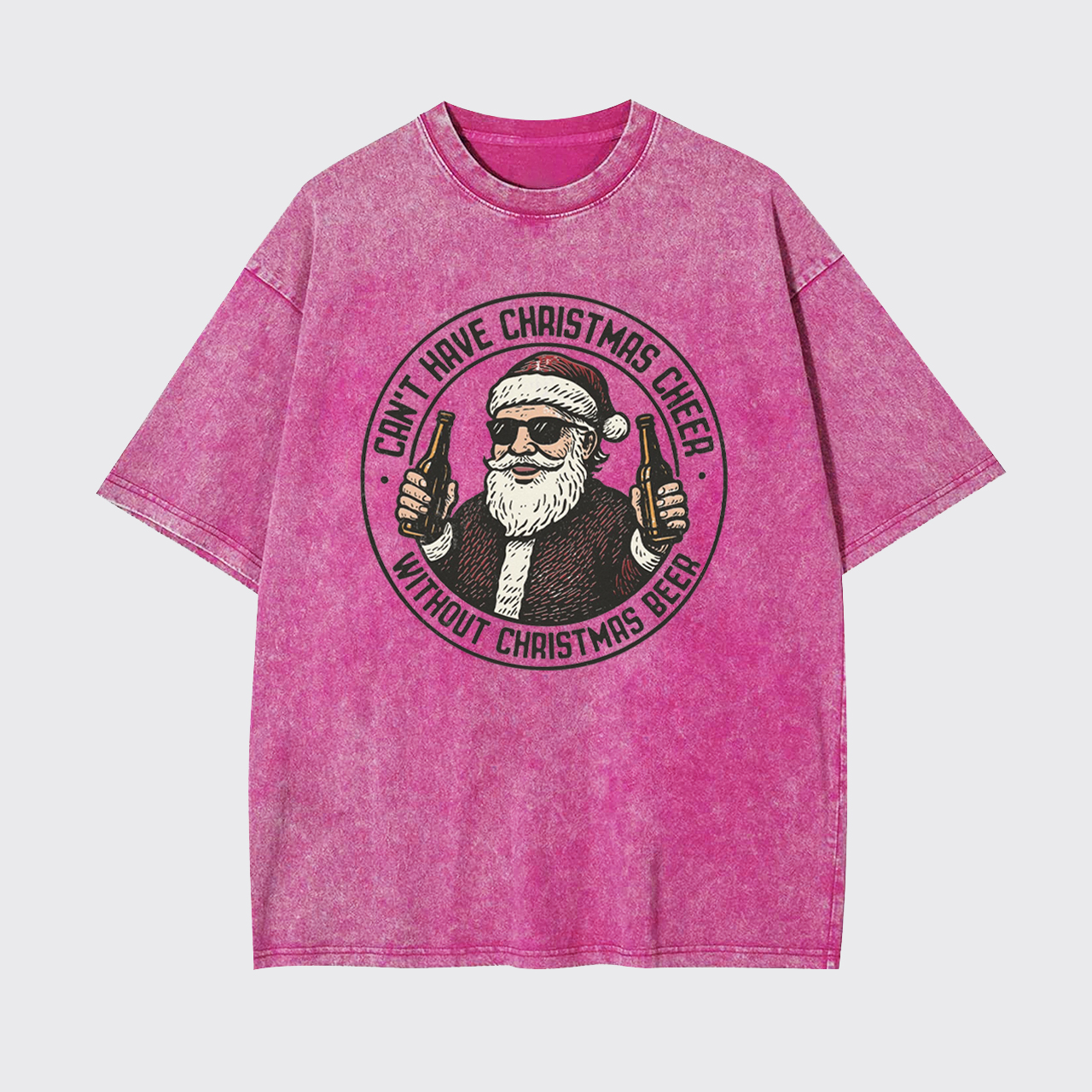Can’t Have Christmas Cheer Without Christmas Garment-dye Tees