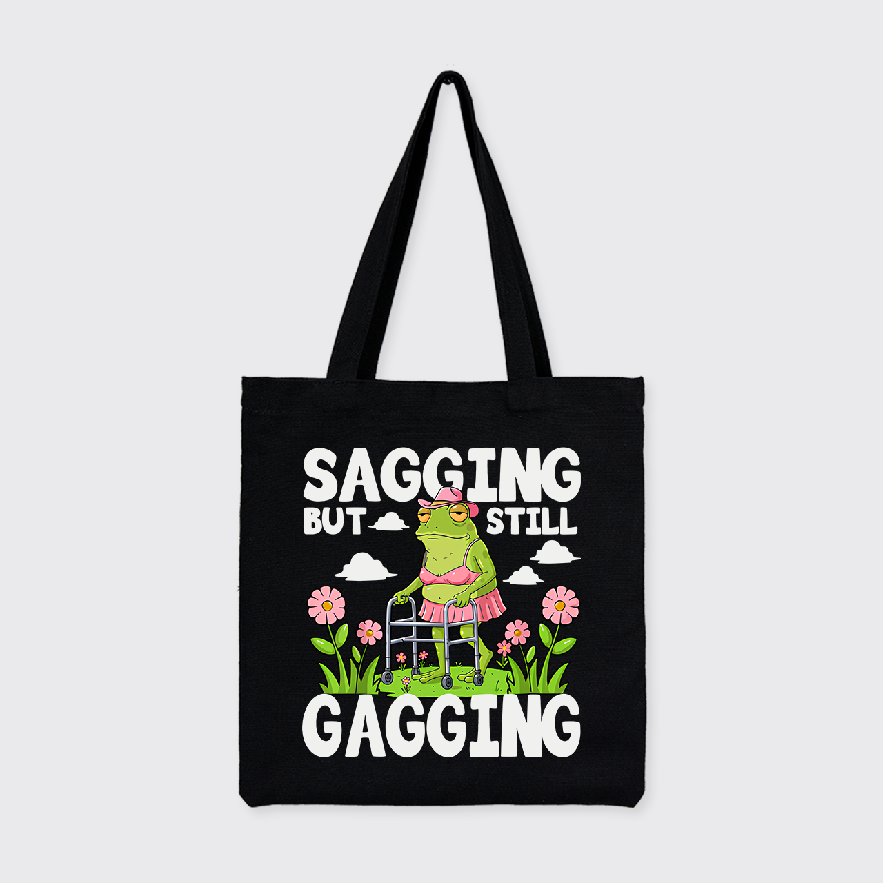Sagging But Still Gagging_Cowboybay Canvas Tote Bag