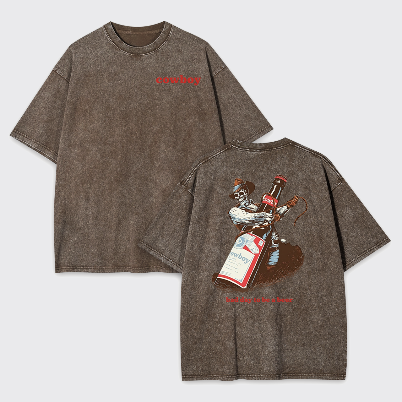 Bad Day To Be A Beer Garment-dye Tees