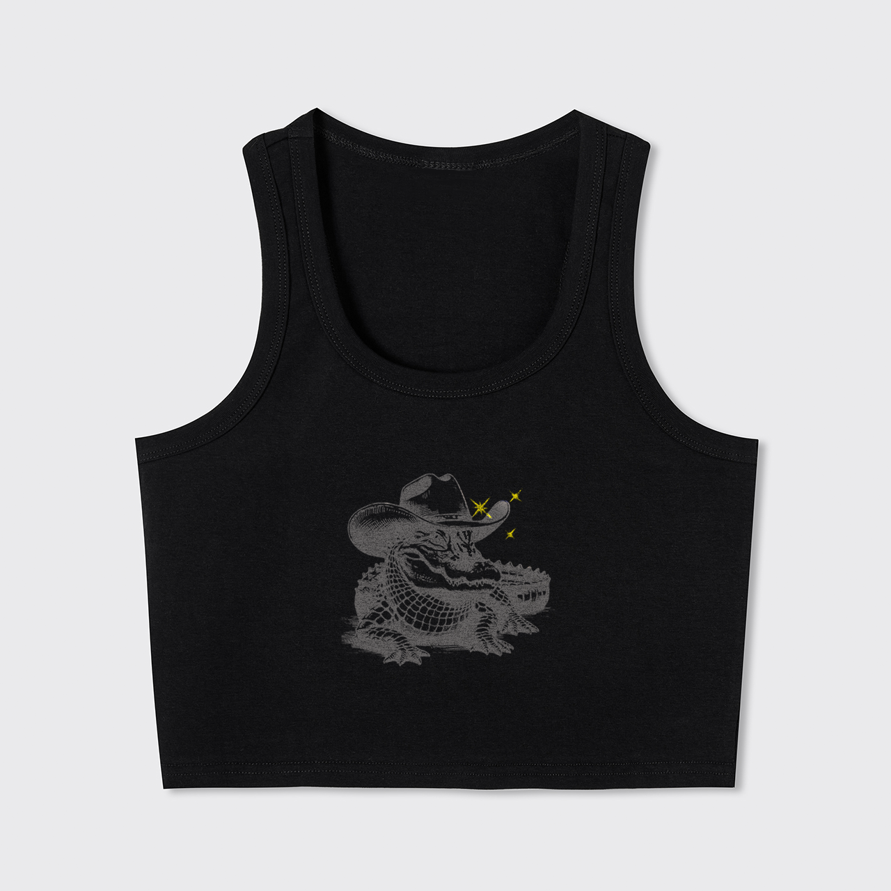90s Coastal Cowgirl Western Gator Tank Top