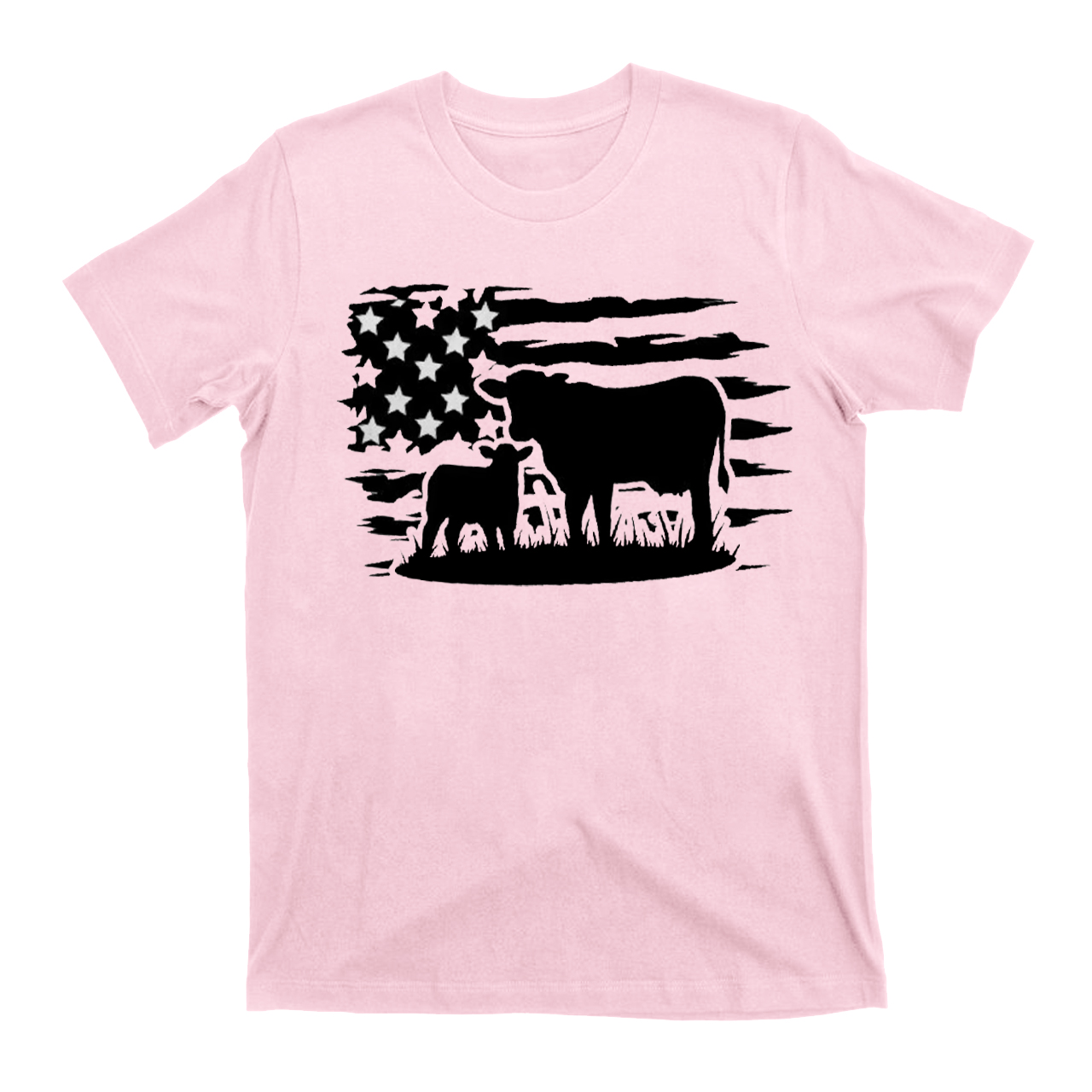 USA Cow Farm Cowboybay T-Shirts
