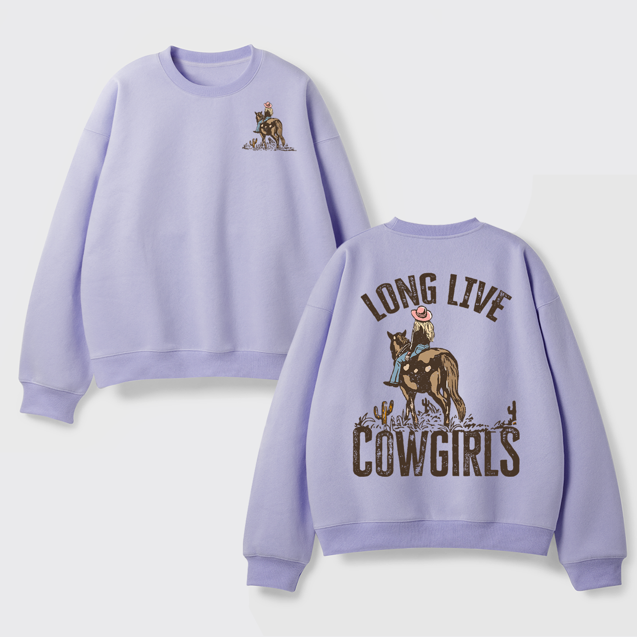 Fleece Long Live Cowgirls Sweatshirt