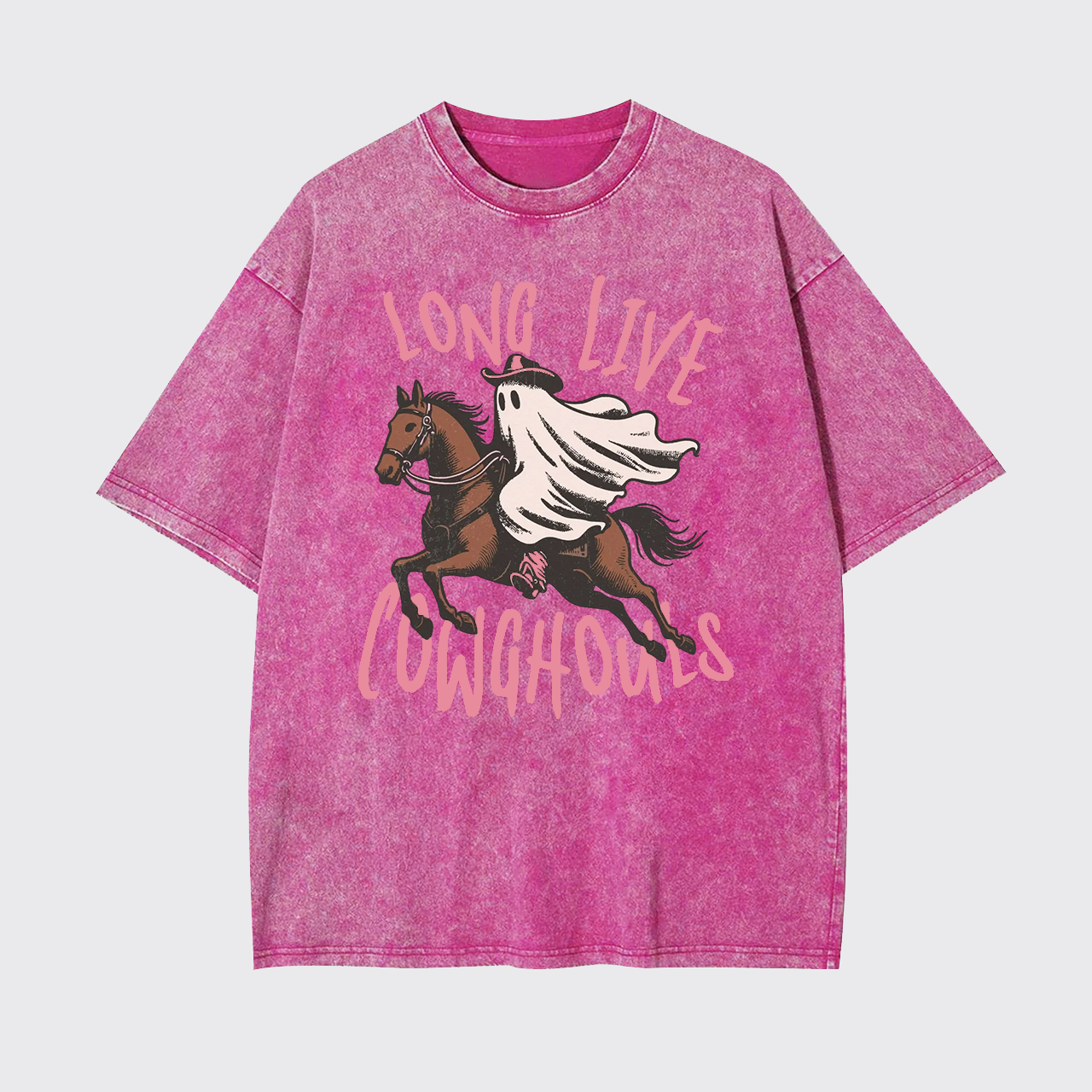 Long Live Cowghouls Halloween Garment-dye Tees