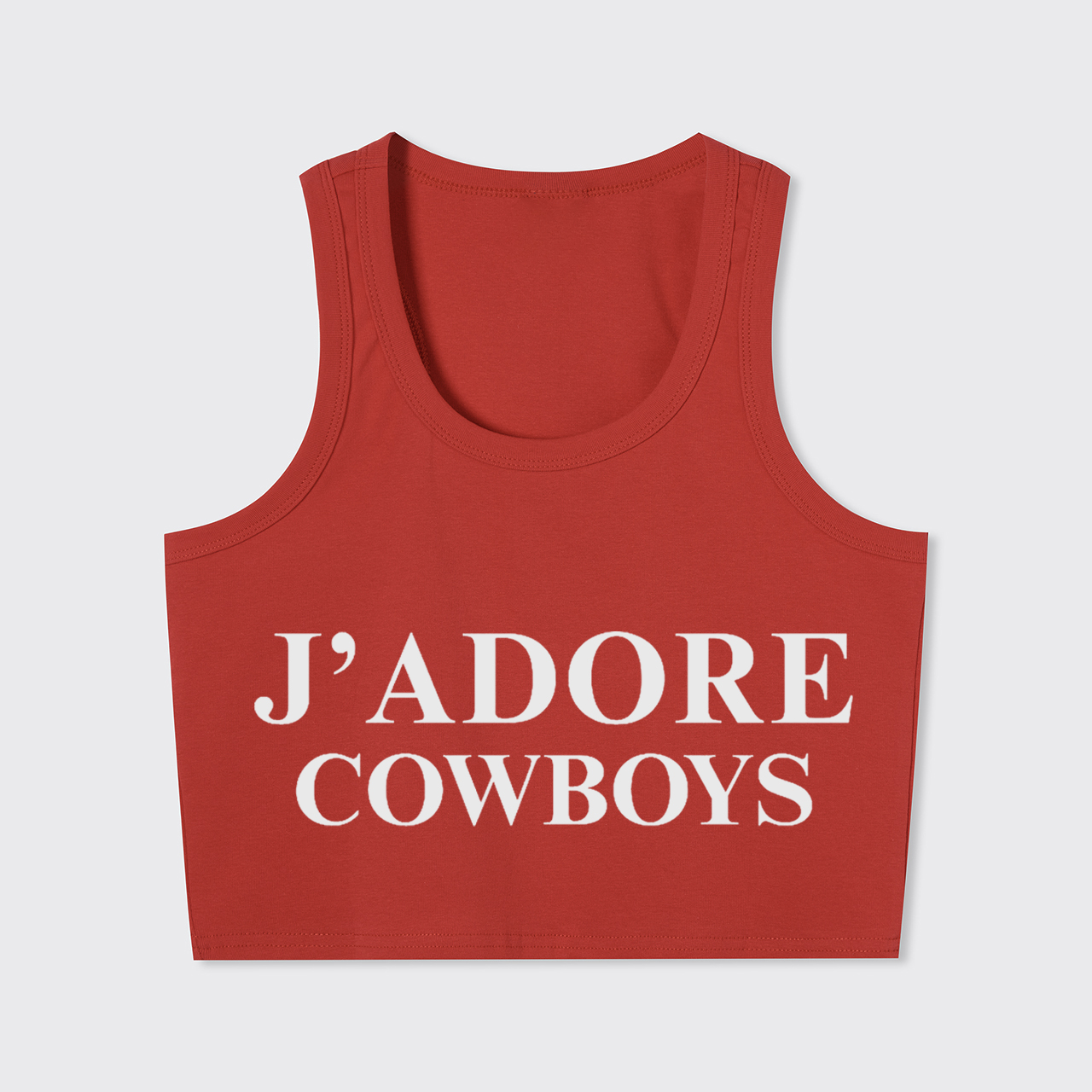 J'ADORE COWBOYS Tank Top