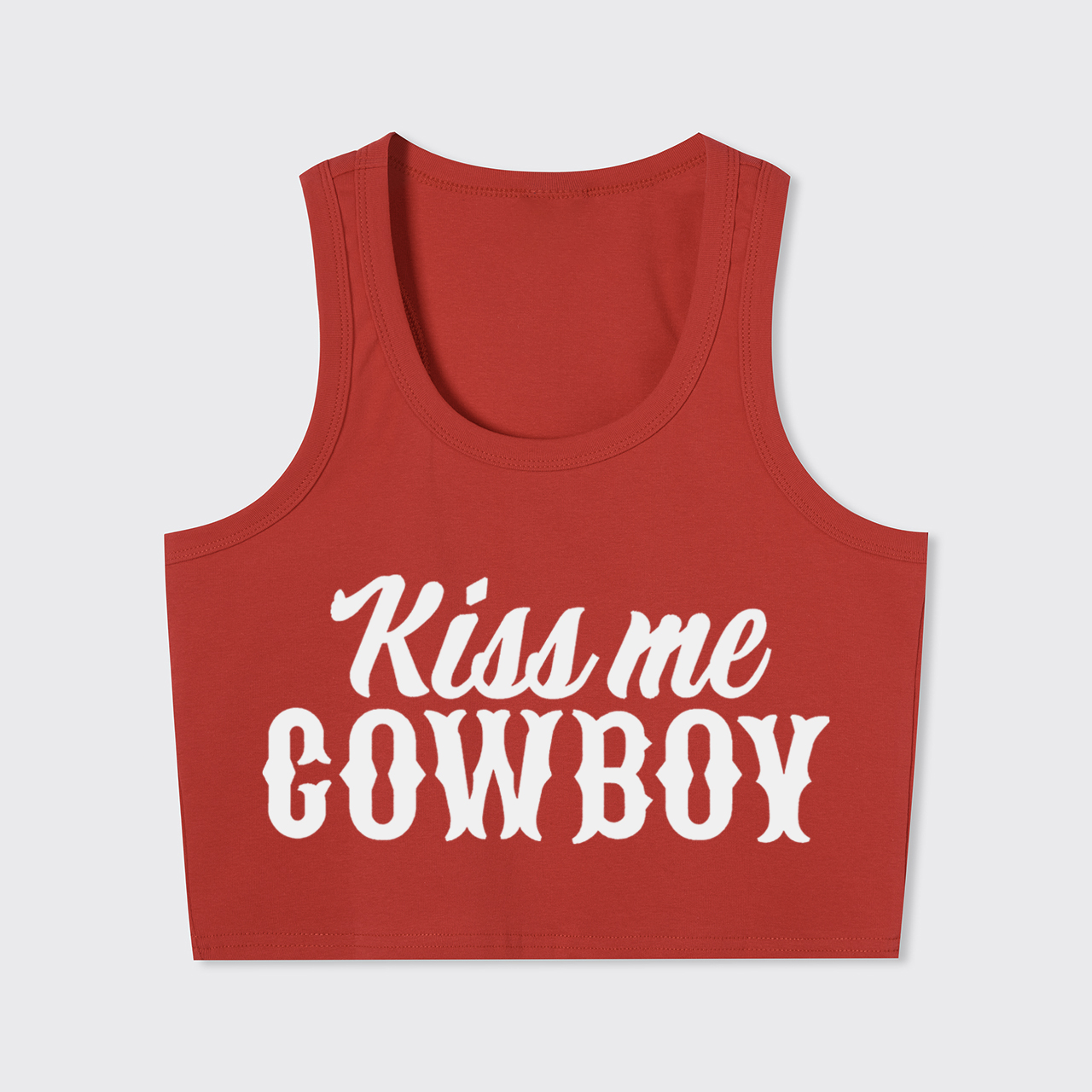 Kiss Me Cowboy Tank Top
