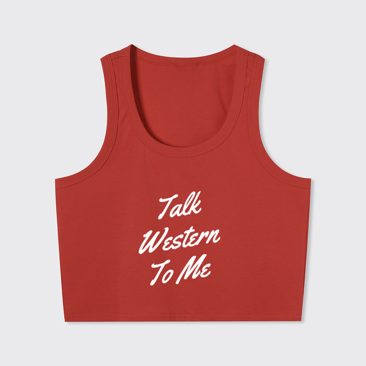 Talk Western To Me Tank Top