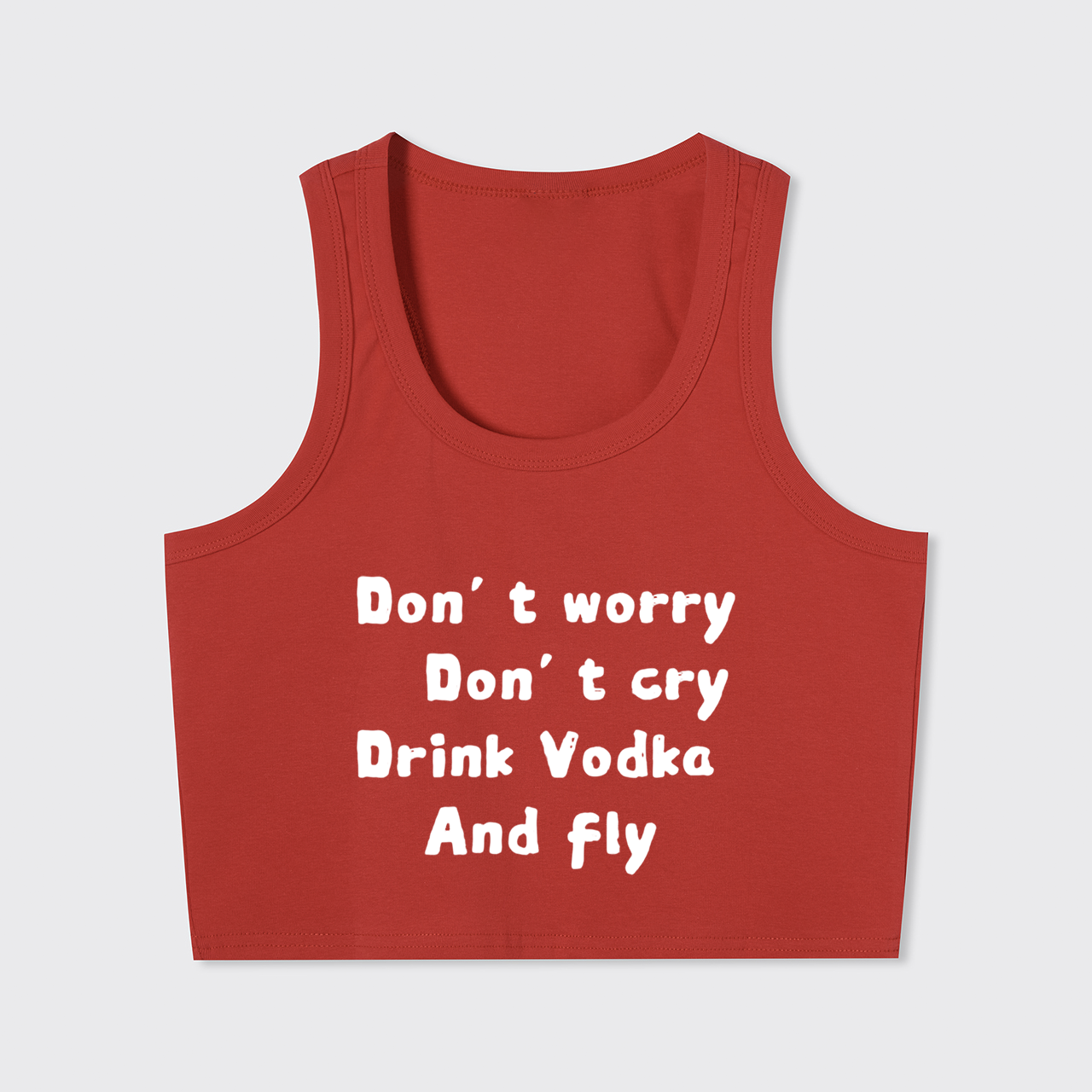 Drink Vodka And Fly Tank Top