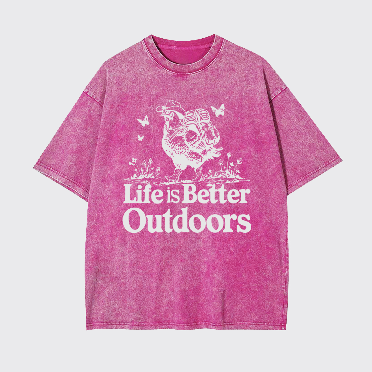Life Is Better Outdoors Garment-dye Tees