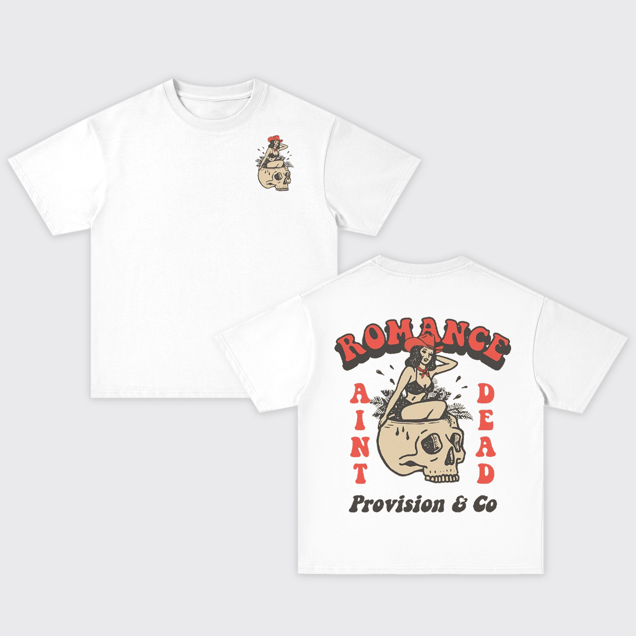 Romance Aint Dead Oversize T-Shirts