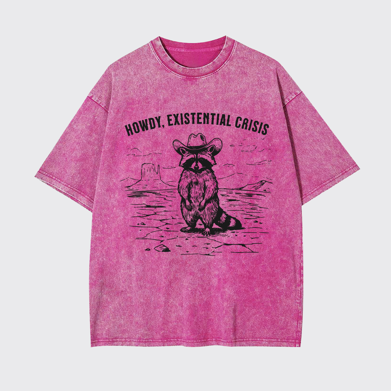 Howdy Existential Crisis Garment-dye Tees