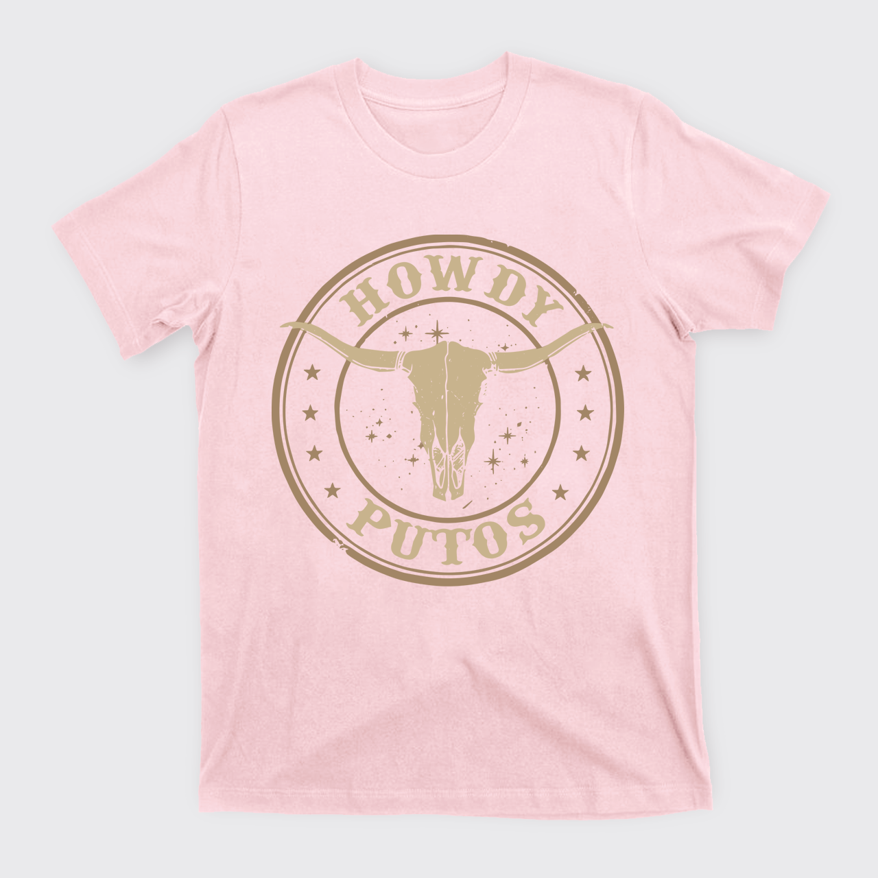 Howdy Putos Bull Skull T-Shirts