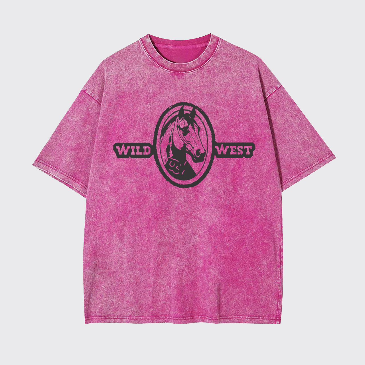 Wild West Vintage Cowboy Rodeo Garment-dye Tees