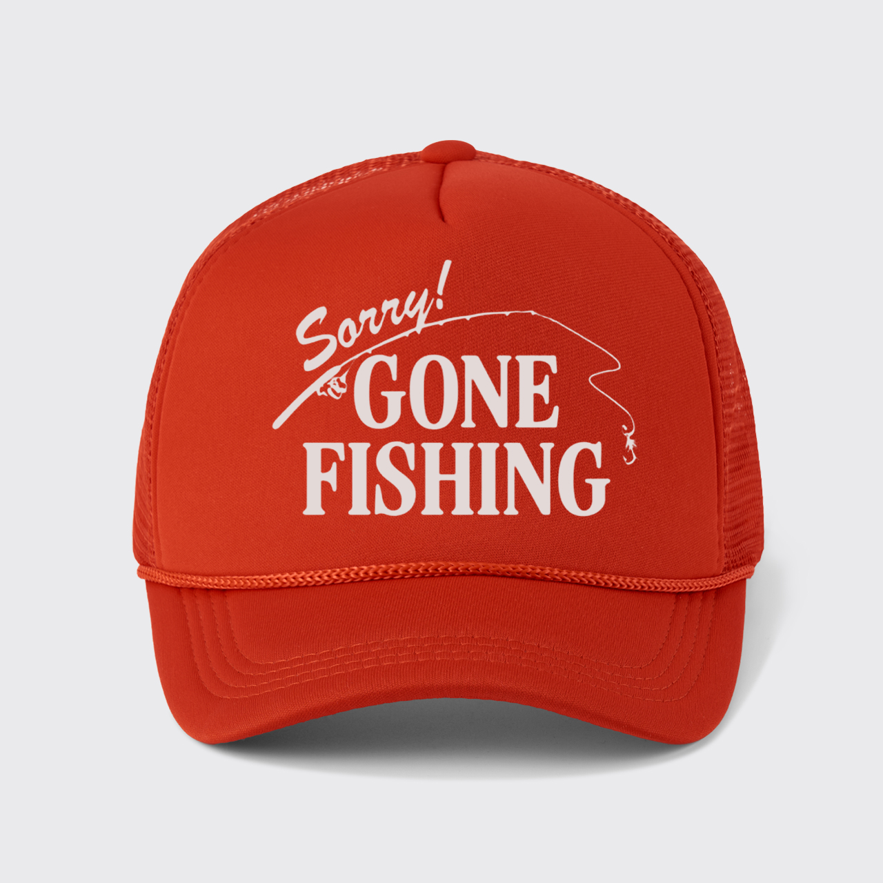 Gone Fishing Trucker Hat