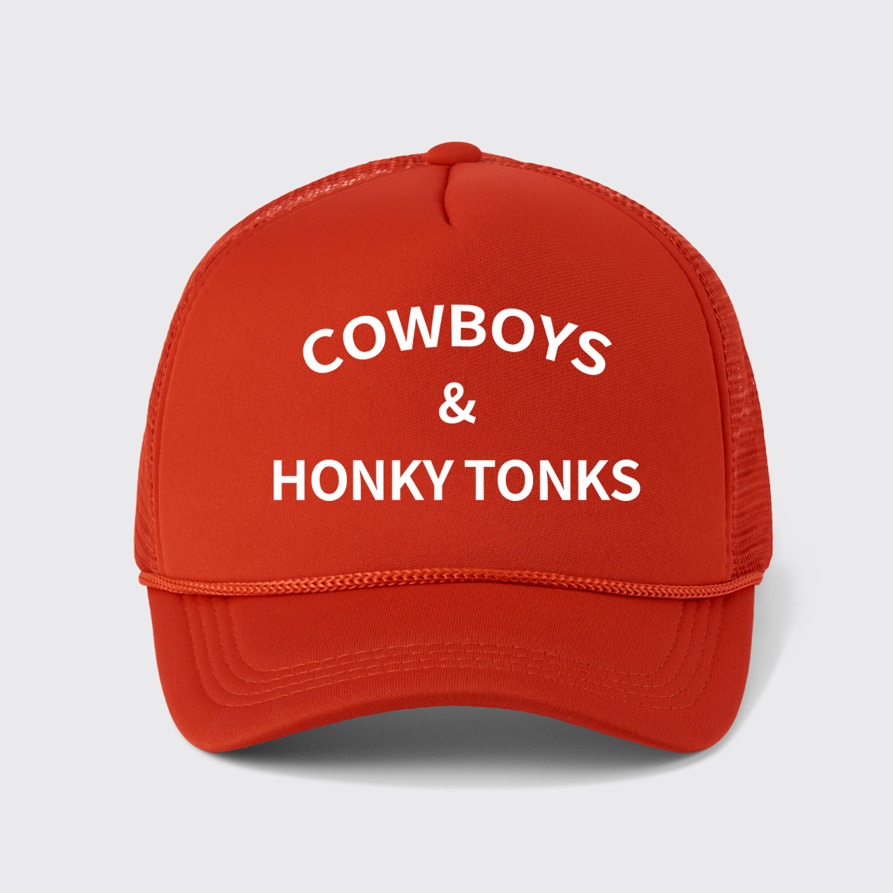 Cowboys and Honky Tonks Trucker Hat