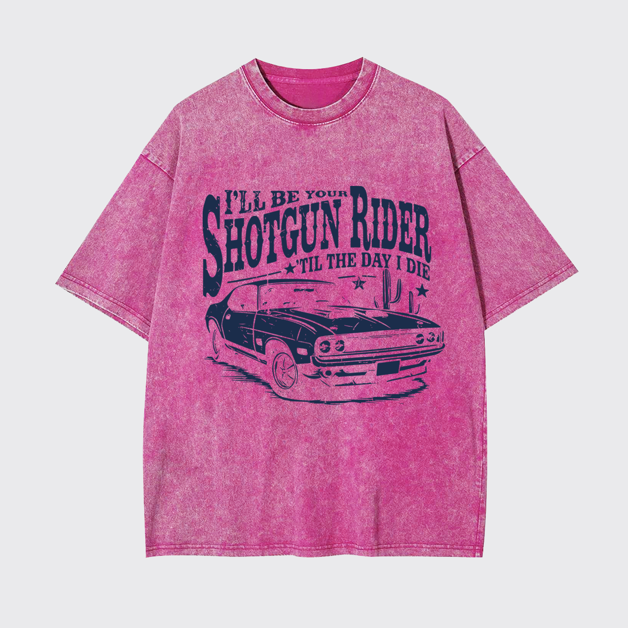 Country Music Western Rider Garment-dye Tees
