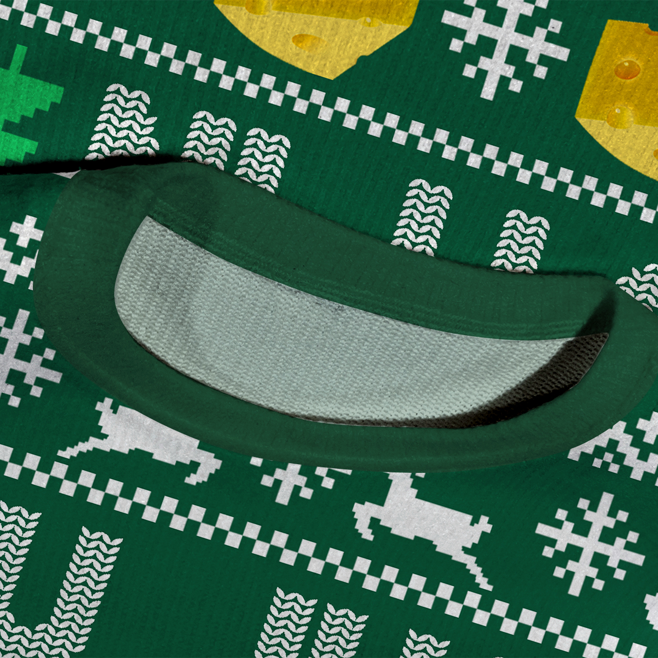 You Just Fold It In Meme Christmas Ugly Knit Sweatshirt