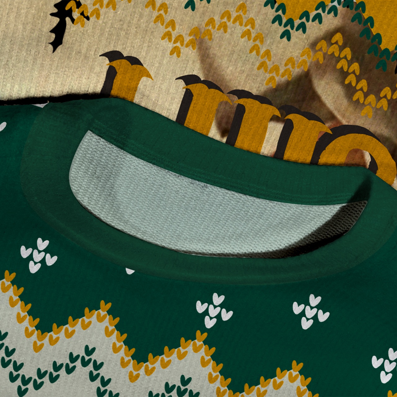 Retro Movie Quote 80s Style Ugly Knit Sweatshirt