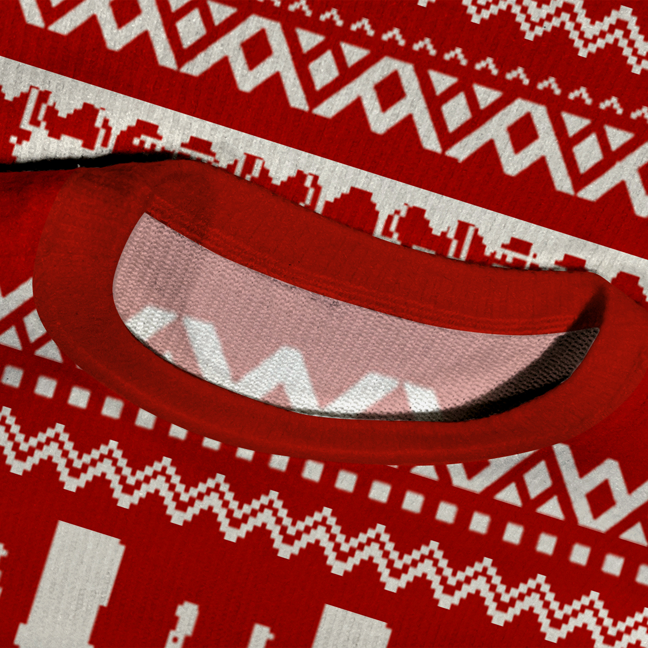 Christmas Cowgirl Boots Ugly Knit Sweatshirt