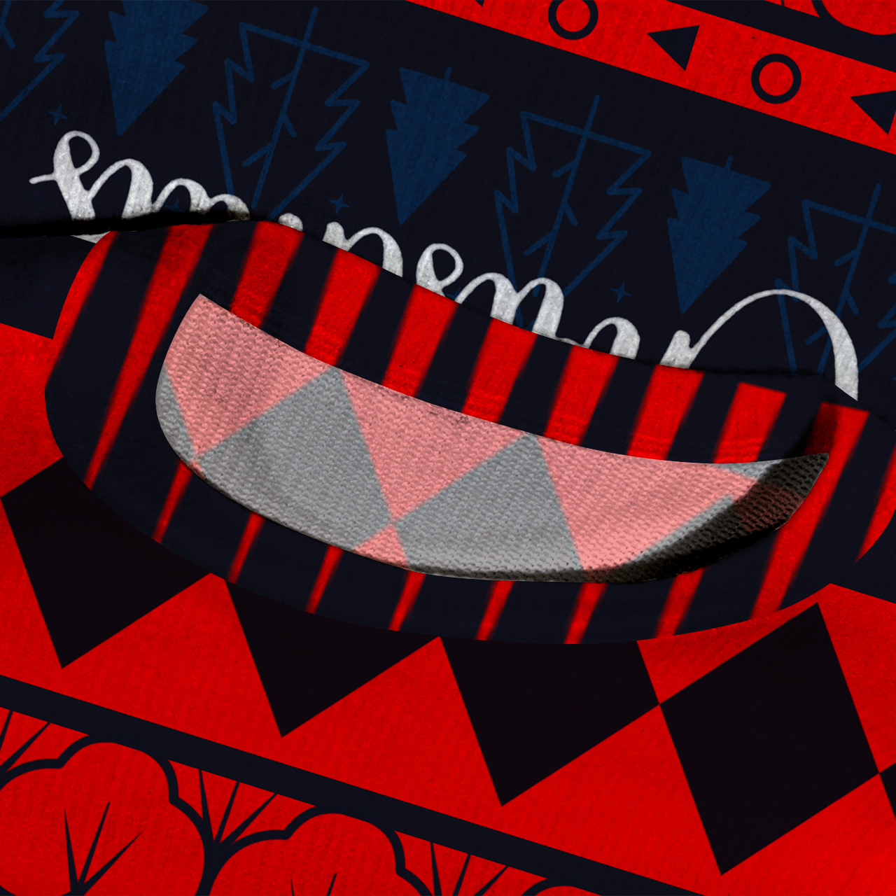 We Wish You Nothing Butt Ugly Knit Sweatshirt