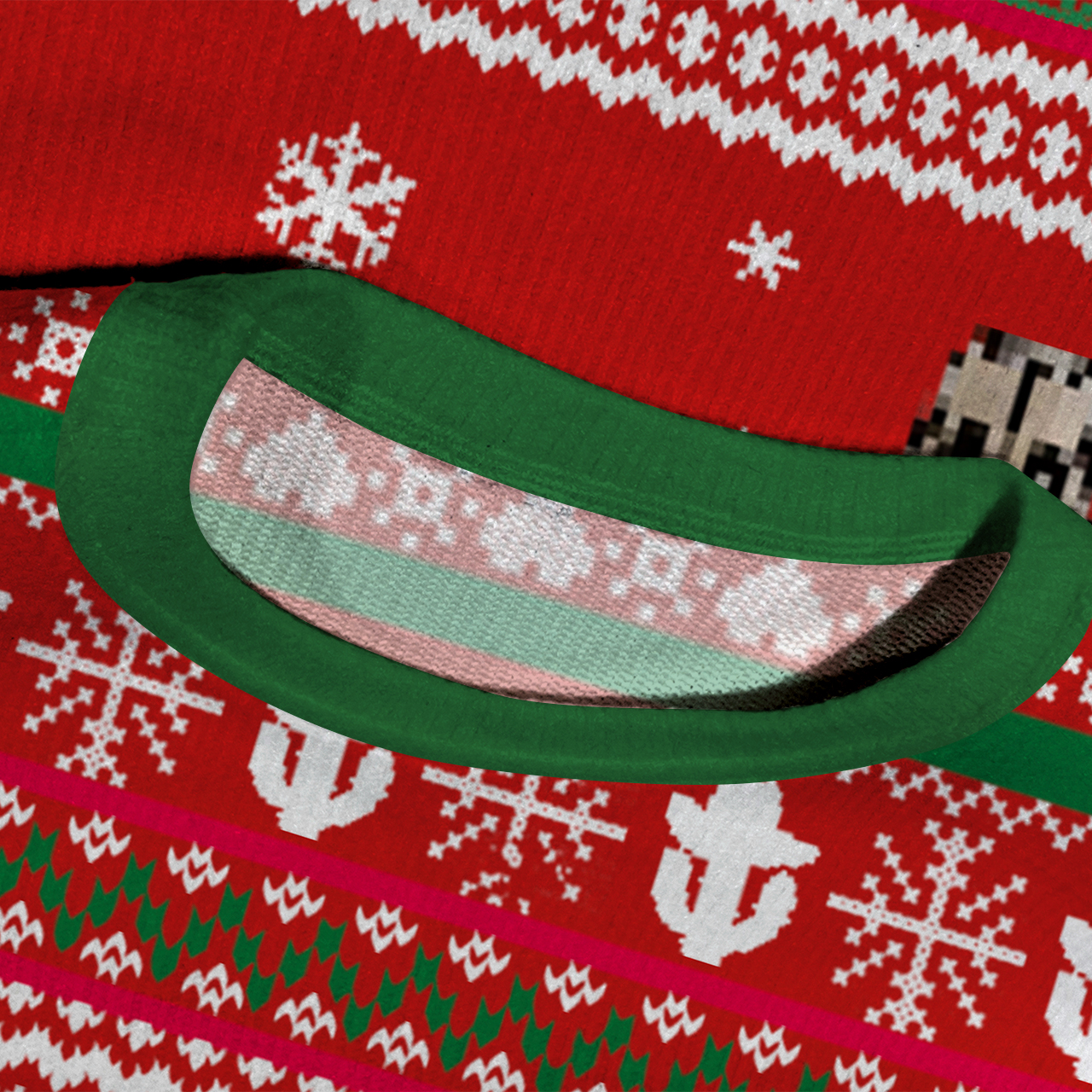 Cowboy Christmas Ugly Knit Sweatshirt