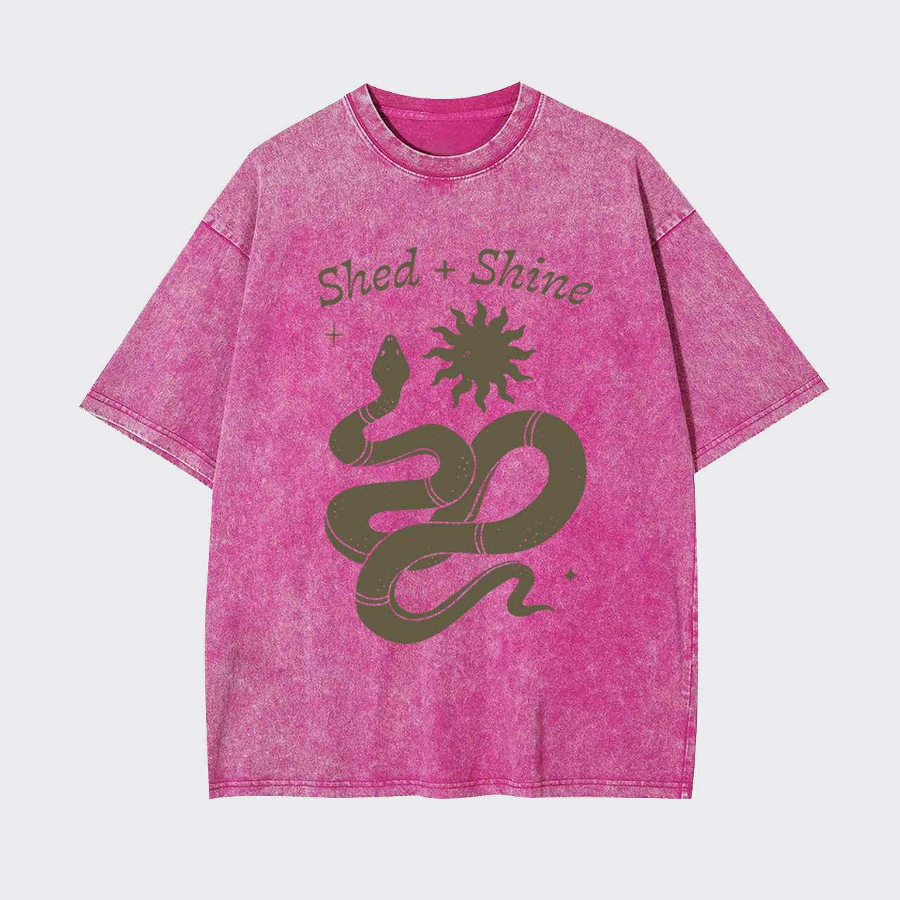 Snake Boho Garment-dye Tees