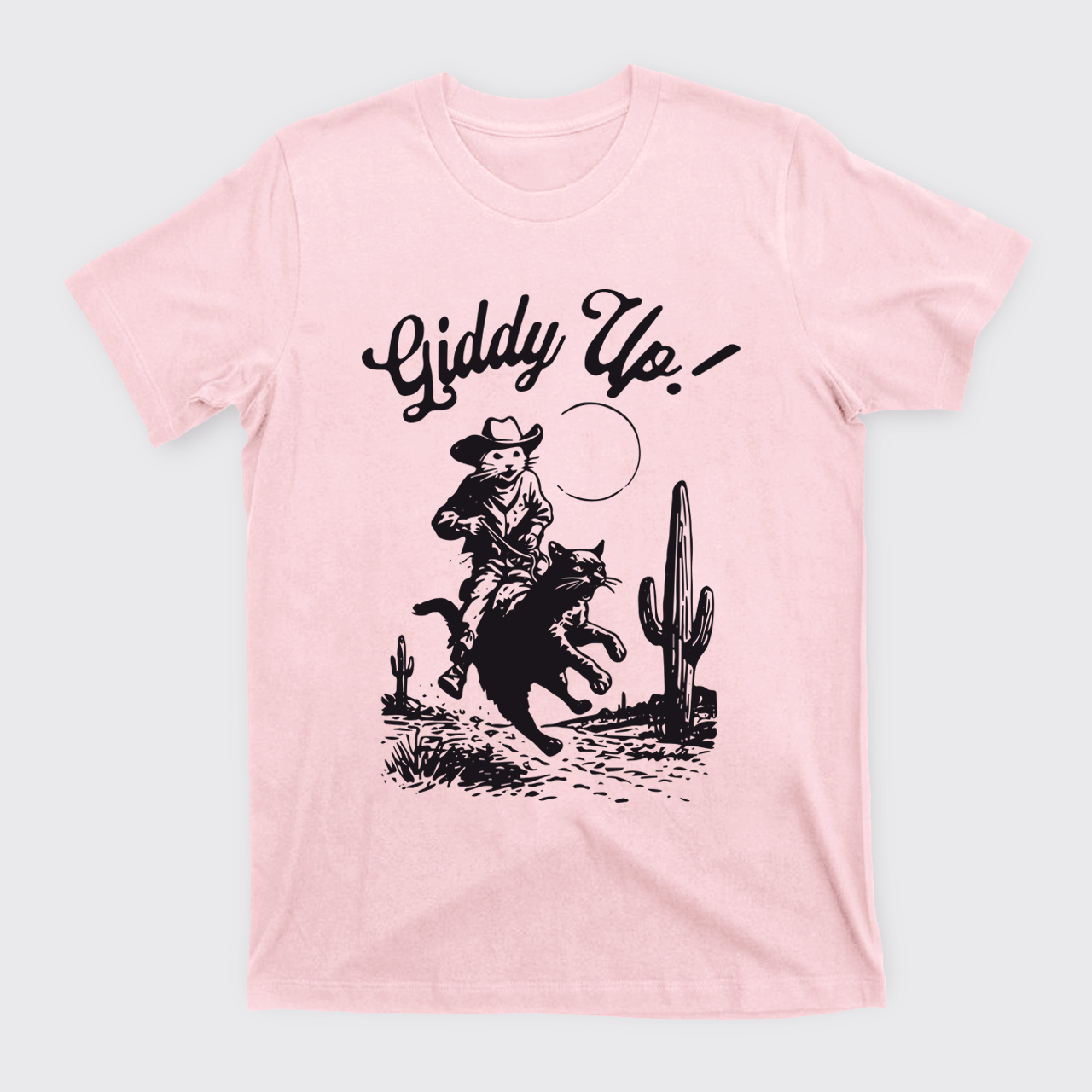 Giddy Up Funny Cowboy Mouse T-Shirts