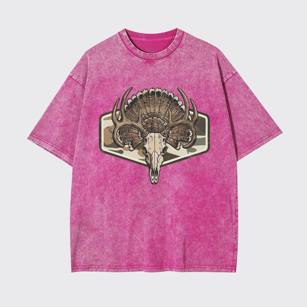 Deer Skull Garment-dye Tees