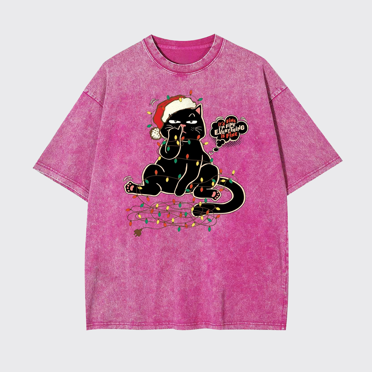 Santa Claws Garment-dye Tees