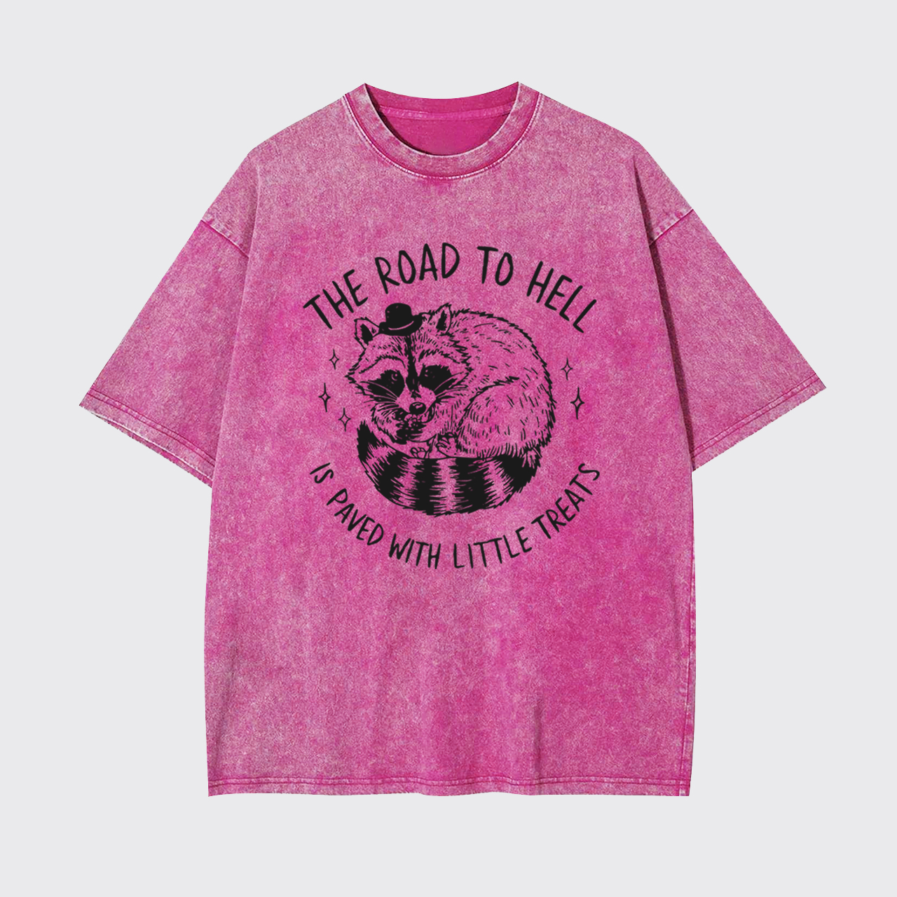 The Road To Hell Is Paved With Little Treats Garment-dye Tees