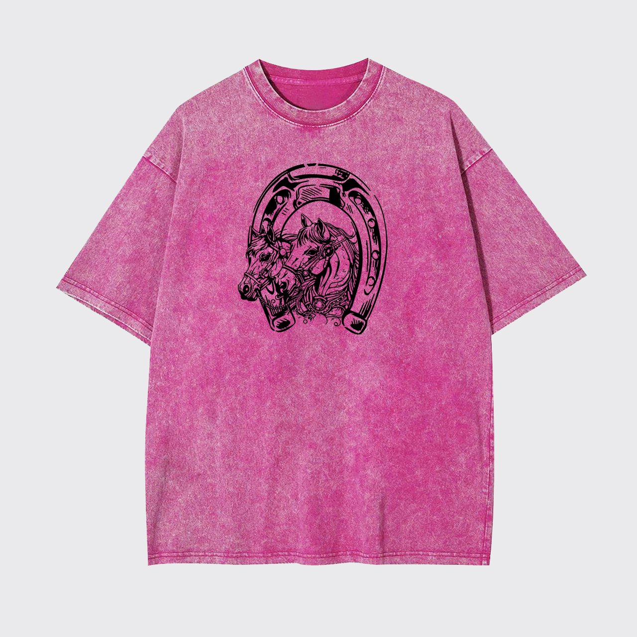 Western Horse Garment-dye Tees