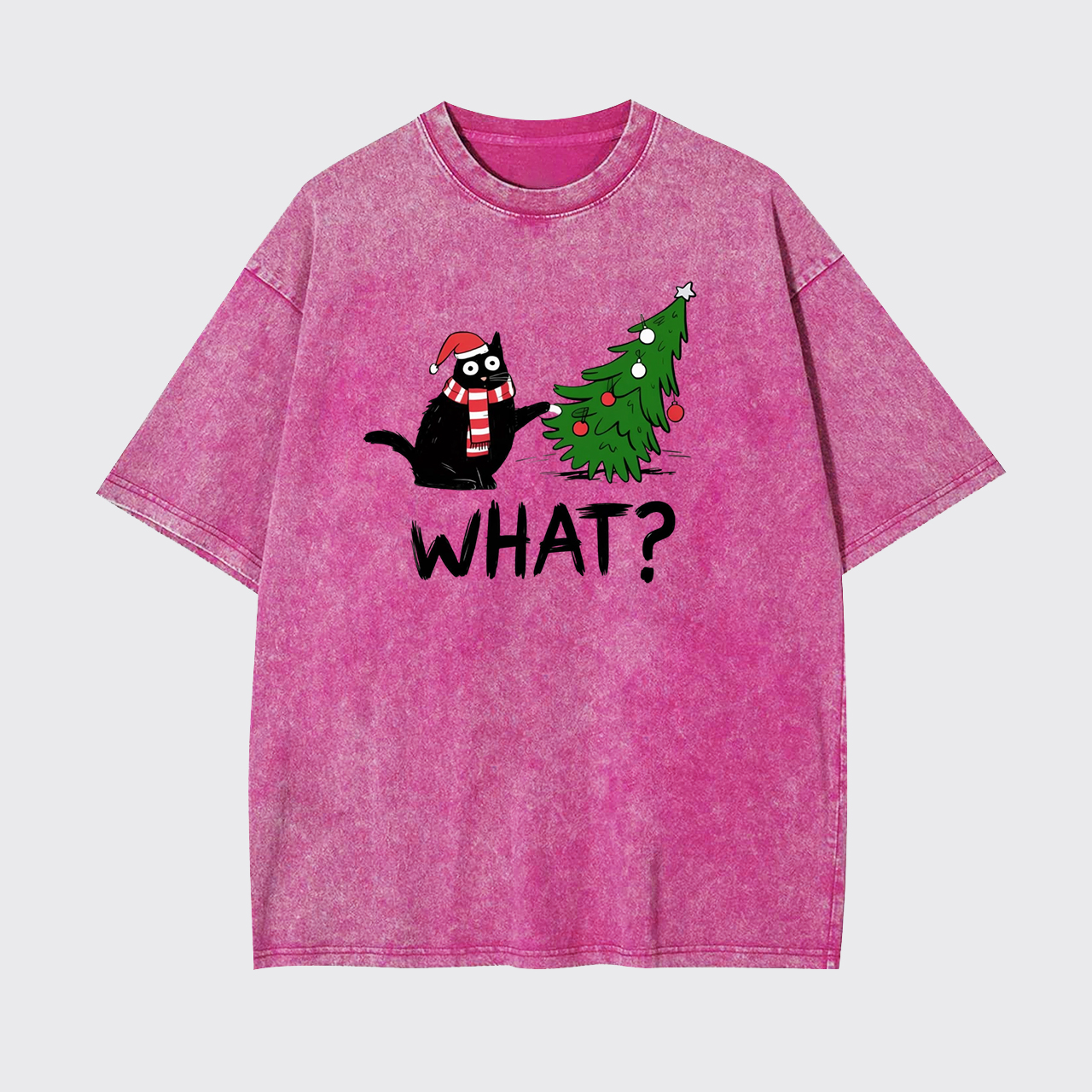 What Christmas Tree Knocked Over Garment-dye Tees