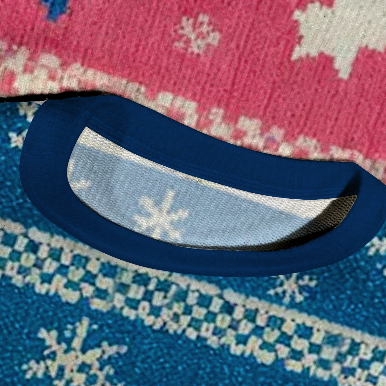 Funny Dizzy Cat Christmas Ugly Knit Sweatshirt