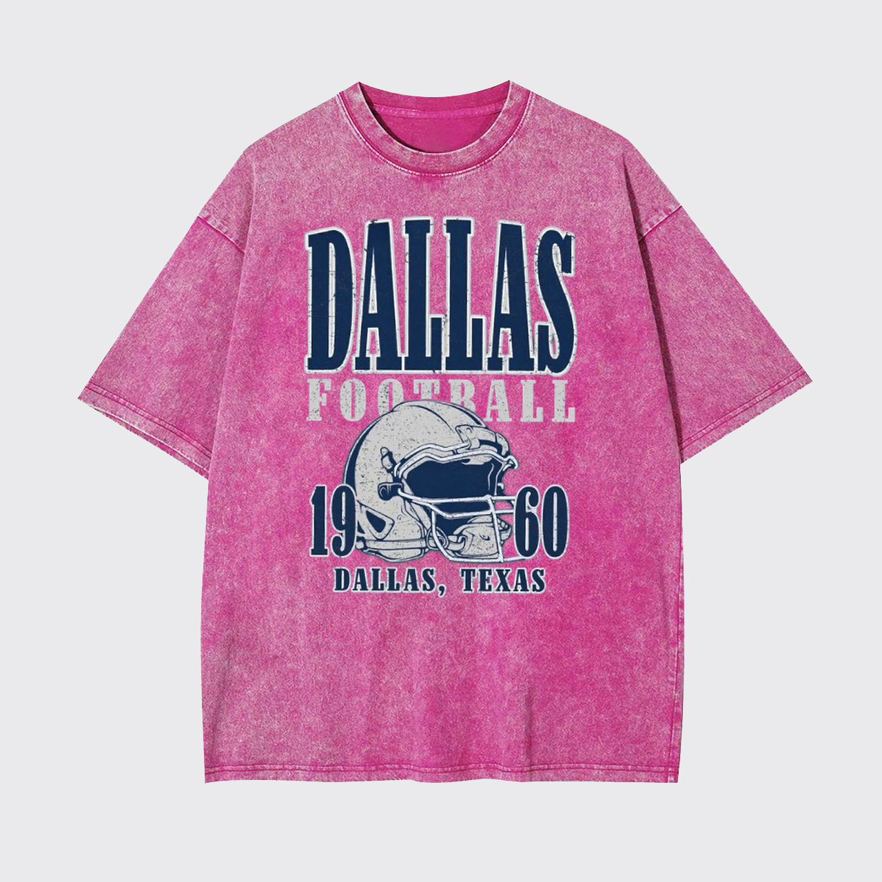 Football Vintage Style Garment-dye Tees