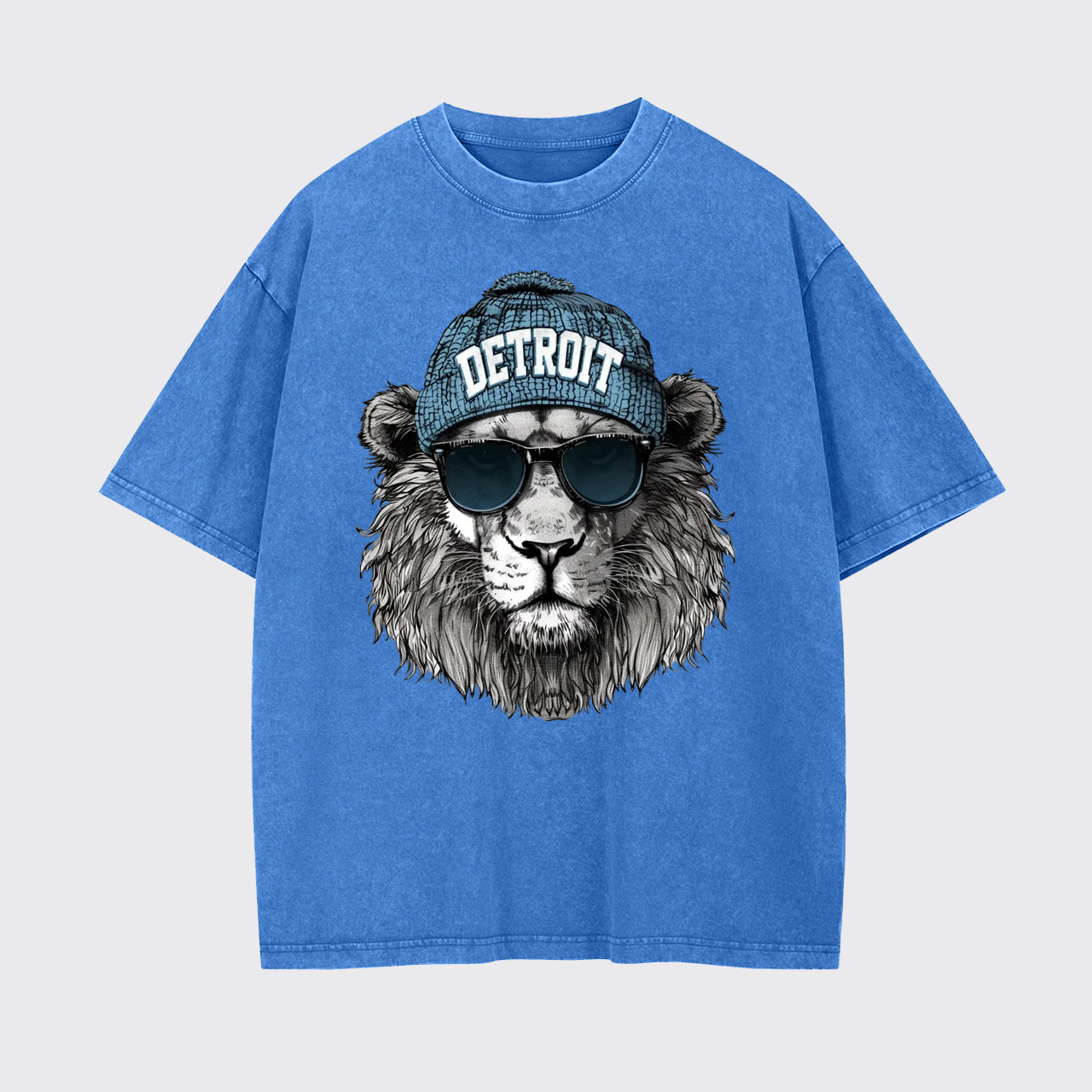 Custom Vintage Mascot Football Garment-dye Tees