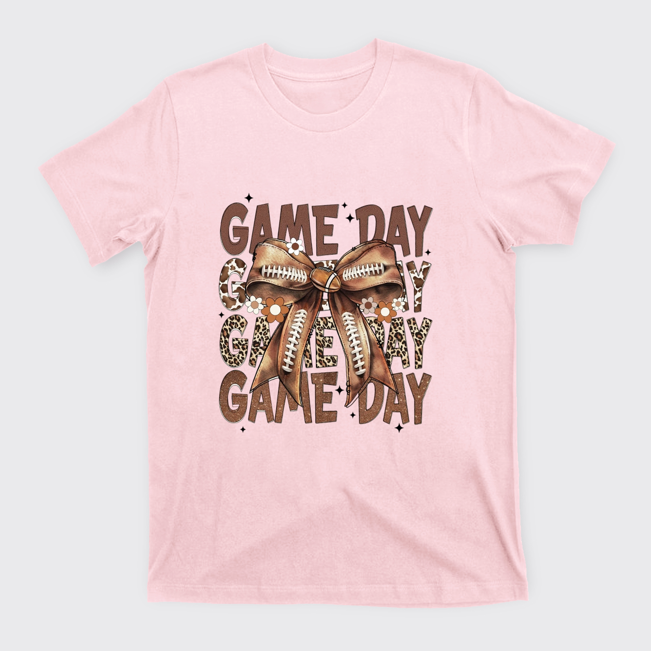  Football Bow T-Shirts