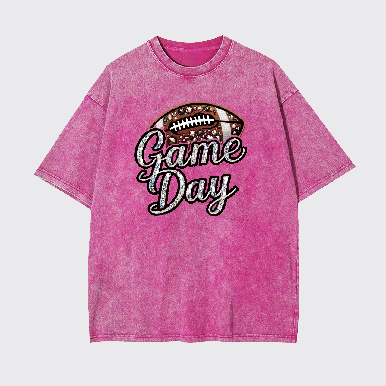 Game Day Trendy Football Garment-dye Tees